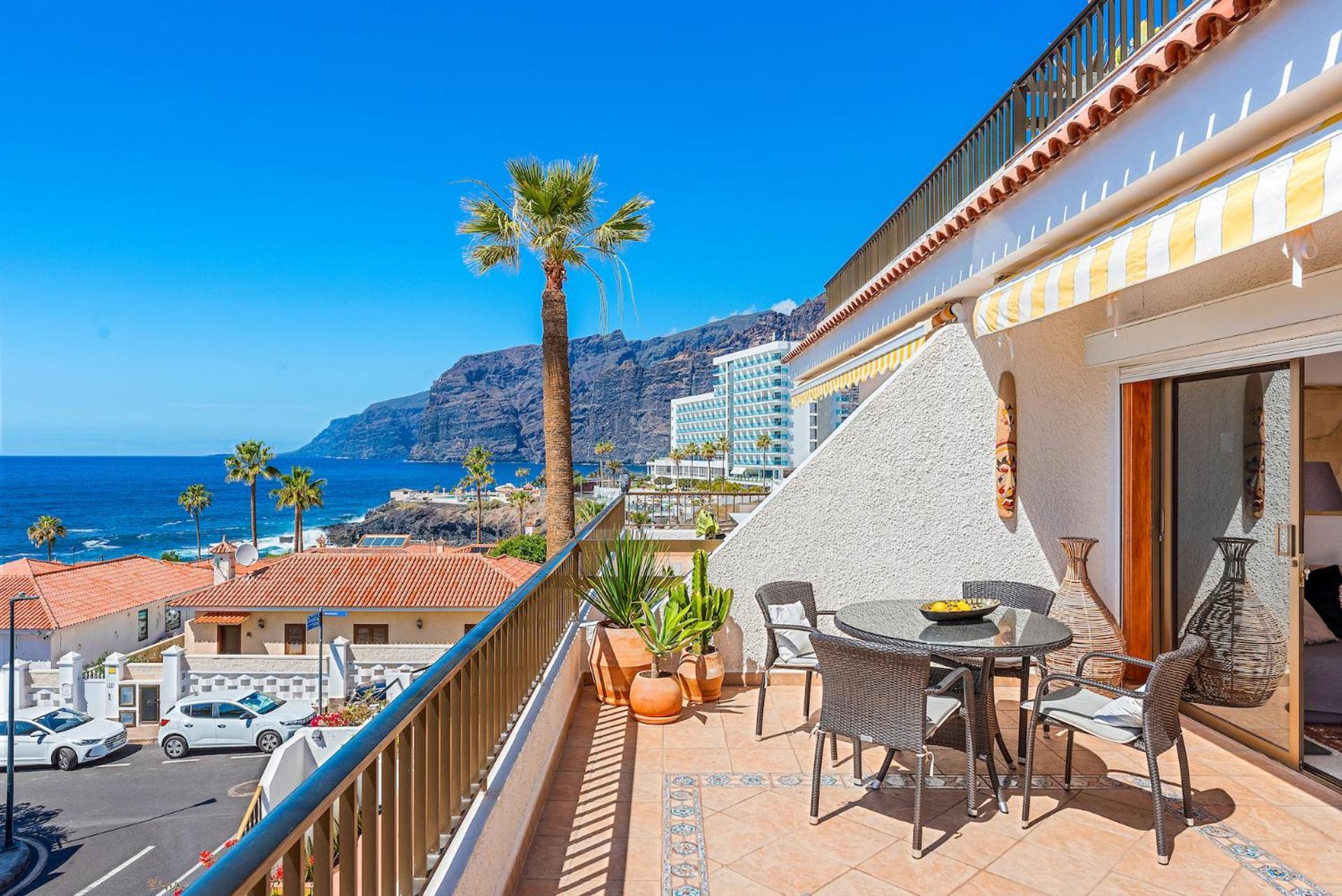 Home With Stunning View By Dream Homes Tenerife Puerto de Santiago  Eksteriør billede