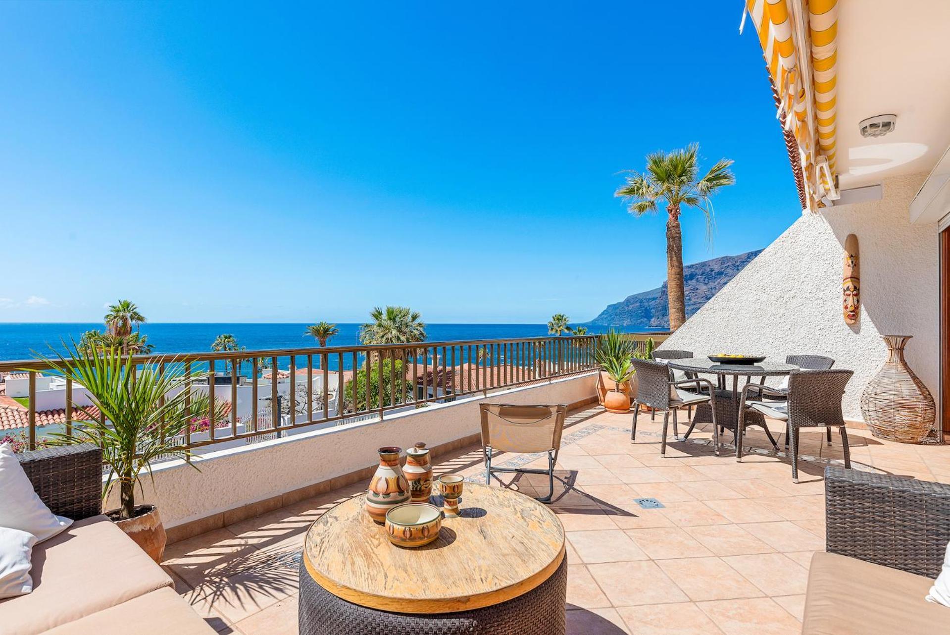 Home With Stunning View By Dream Homes Tenerife Puerto de Santiago  Eksteriør billede